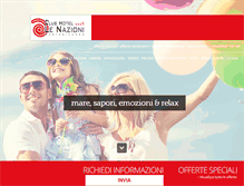 Tablet Screenshot of hotellenazioni.com